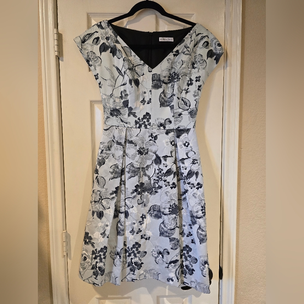 Barbara TFank Spring 2014 Collection Women's Gray Floral Size 4
